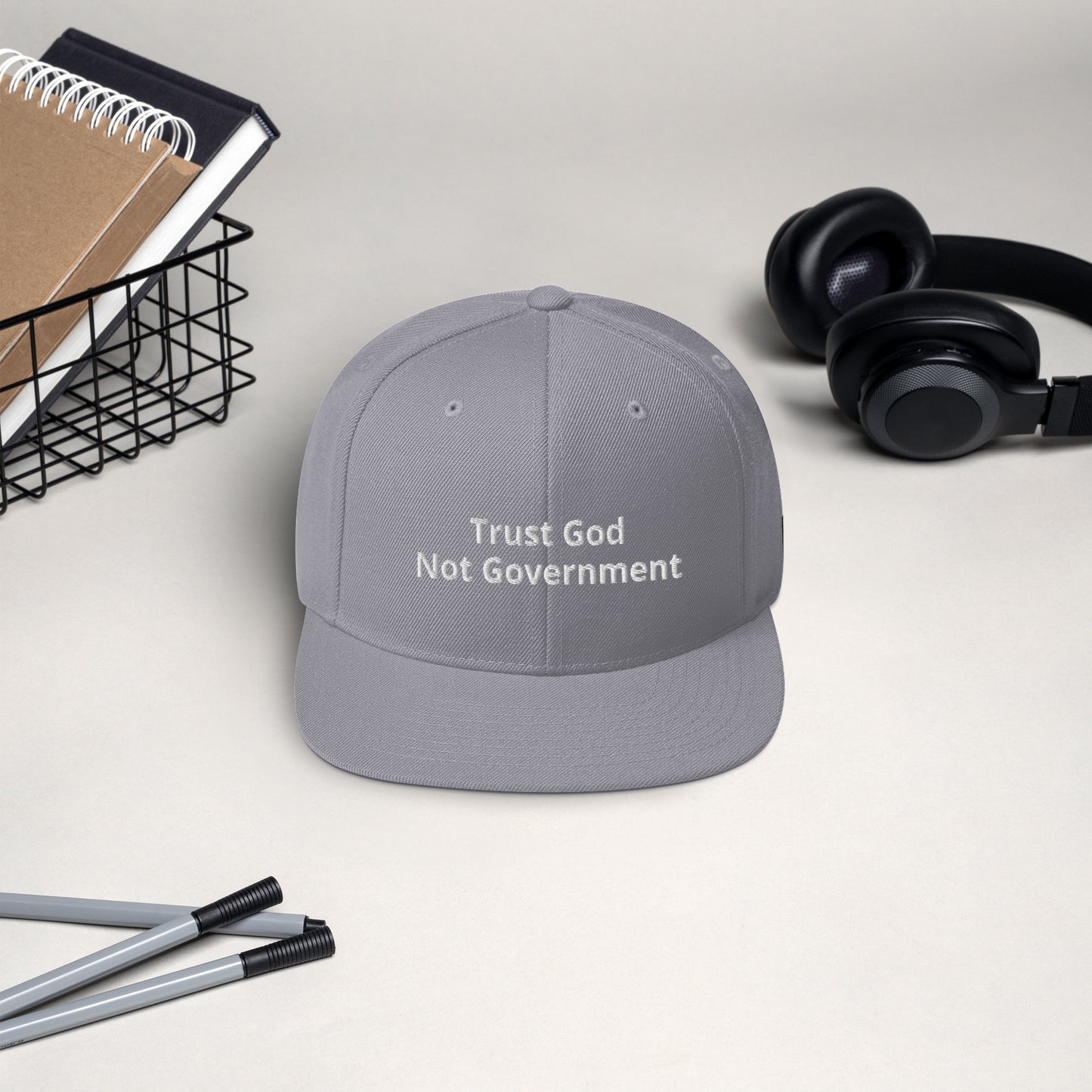 Trust God Not Government - Snapback Hat